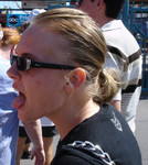 KC... tounge out..