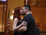 You may kiss your bride!