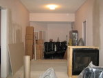 Living room (after wall kicked off)