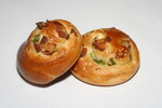 �Ϧױۭ��� 20040918 Bacon & Green Onion Bun
