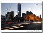 Looking at Flinders Street Station