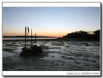 The beach besides B&B
