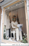 
The window decoration at Very Important Clothes