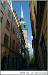 
An alley at Gamla stan