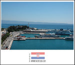 The Pier - where we caught our ferry to Vis Island