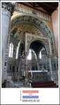 
The beautiful mosaic in the interior