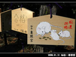 
New year blessing at Toshogu