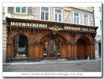 The traditional confectionary and bakery with a beautifully wooden crafted entrance