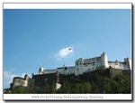 Looking up to the Festung Hohensalzburg