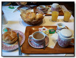 
Room rate with breakfast and need a chainsaw the cut the bread...