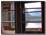 The view from our pension room