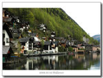 A bunch of houses on the lake side