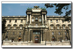 
Front view of the Austrian National Library