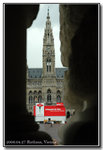 

Peeking at Rathaus from Burgtheater