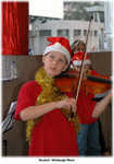 The Xmas violinist