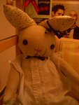 The doll handmade by my mum~