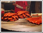 

Huge sausages. I haven't tried. Won't be able to finish one on my own.