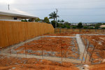 20091105025W (Footing for concrete slab behind garage)
