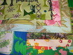 Assorted  vintage printedfabric