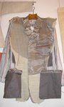 Issey_miyake jacket ( partial) stainless steel coated material