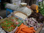 The longest winter melon I have seen
Guizhou Vegetable market