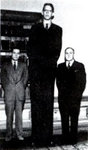 Robert.WadlowRobert Wadlow - 8 feet 11inch  age 28   490 pounds