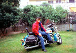 
At backyard of Fairview Park House