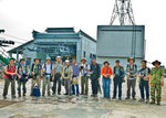 
Group Foto at Escalator Bldg.