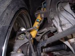 Shocks are in place with right height adjustment