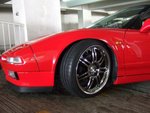Result is:  Front Rims touch the wheel inner wheel arch