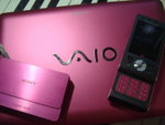 SONY in pink