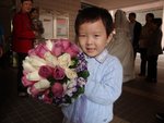 at registry before uncle B's wedding