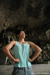 loafing at one of ipoh's cave...
