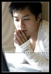 look who is being shot @!! haha...is our sweet photographer cum model kokuryo...
