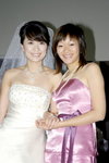 
新娘和伴娘刘蕾同学，伴娘嘛，未婚