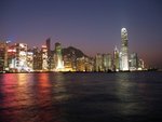 Night Scene of HK Island