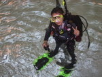 in the water~
