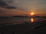 A romantic sunset view