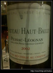 2002 Chateau Haut Bailly