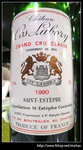 1990 Chateau Cos Labory