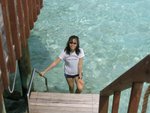 A stair to the sea