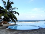 The swimming pool in Club Med Kani