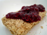 Homemade jam by Jenny - yummy!
