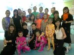 with staffs