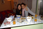 Maria from Amsterdam, we cooked chinese dumpling noodles for our dear host