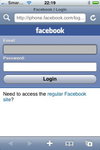 Facebook for iPhone