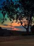Taken inside my car next to my home!