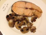 ���H�` salmon n mushroom