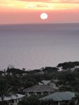 sunset in Maui