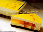 Mango Jelly Yogurt Cheesecake